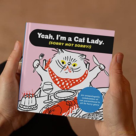 Im A Cat Lady Sorry Not Sorry Book - Knock Knock [KSIĄŻKA]