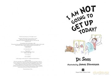 Im Not Going To Get Up Today - Dr Seuss [KSIĄŻKA]