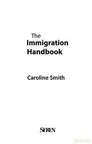 Immigration Handbook - Caroline Smith [KSIĄŻKA]