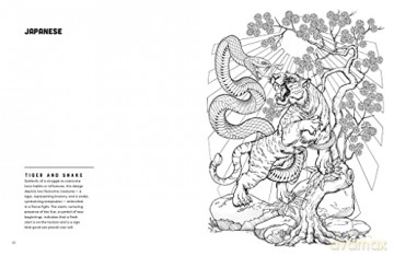 Immortal Ink A Tattoo Colouring Book - Tania Et Al Maia [KSIĄŻKA]