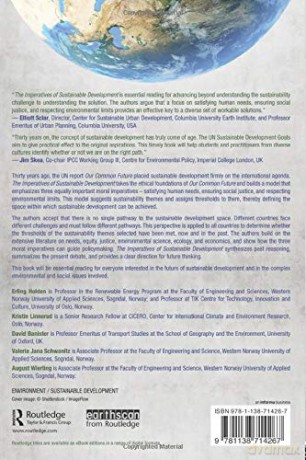 Imperatives Of Sustainable Development - Erling Holden [KSIĄŻKA]