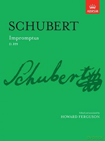 Impromptus Op 90 D 899 Paperback Book - Franz; Fer Schubert [KSIĄŻKA]