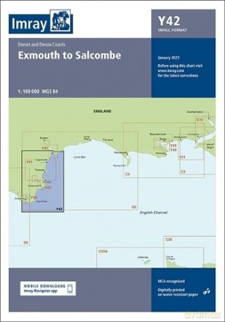 Imray Chart Y42 Exmouth To Salcombe Smal - Imray [KSIĄŻKA]