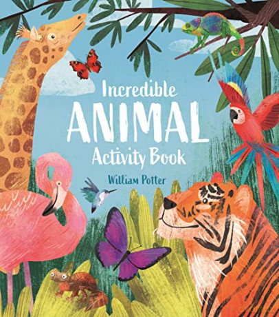 Incredible Animal Activity Book - William Potter [KSIĄŻKA]