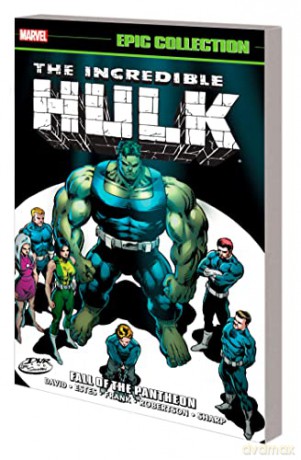 Incredible Hulk Fall Of The Pantheon - Peter Et Al David [KSIĄŻKA]