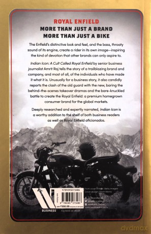 Indian Icon A Cult Called Royal Enfield - Amrit Raj [KSIĄŻKA]