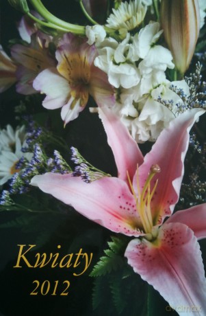 2013 Kalendarz 7-K Kwiaty Radwan [KSIĄŻKA]