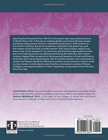 Inquiry-Based Lessons World Hist Vo - Kirchner [KSIĄŻKA]