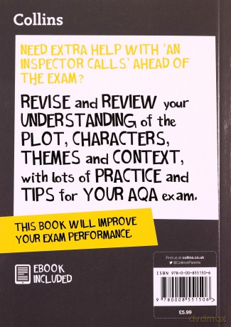 Inspector Calls Aqa Gsce 9-1 English Lit - Collins Gcse [KSIĄŻKA]