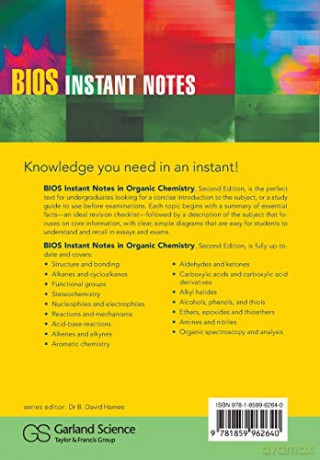 Instant Notes In Organic Chemistry - G Patrick [KSIĄŻKA]