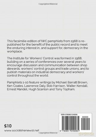 Institute For Workers Control - Ken Coates [KSIĄŻKA]