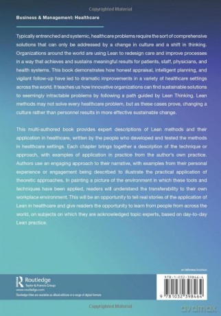 International Examples Of Lean In Health - Elaine Mead [KSIĄŻKA]