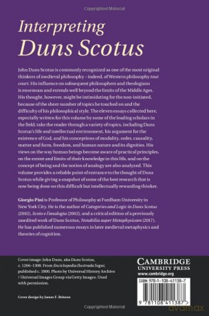 Interpreting Duns Scotus - Edited By Giorgio Pi [KSIĄŻKA]