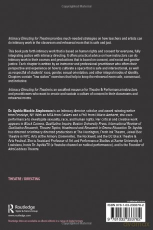 Intimacy Directing For Theatre - D Mackie-Stephenson [KSIĄŻKA]