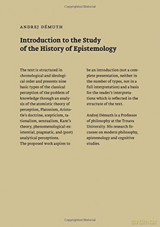 Introduction Study History Epistemologp - Veda [KSIĄŻKA]