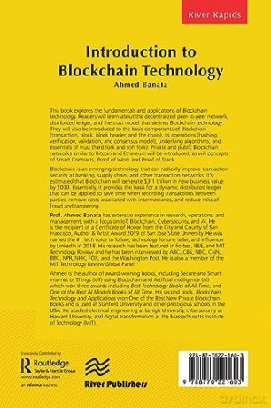 Introduction To Blockchain Technology Ba - Ahmed Banafa [KSIĄŻKA]