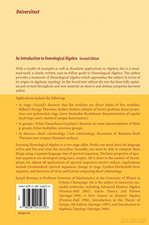 Introduction To Homological Algebra - Rotman [KSIĄŻKA]