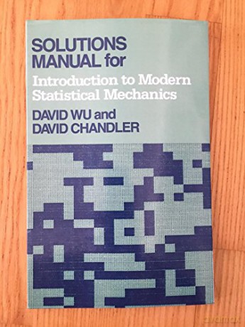 Introduction To Modern Statistical Mech - Chandler [KSIĄŻKA]