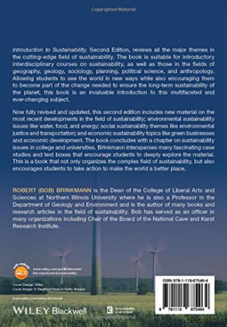 Introduction To Sustainability 2nd Ed - Robert Brinkmann [KSIĄŻKA]