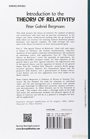 Introduction To The Theory Of Relativity - Peter G. Bergmann [KSIĄŻKA]