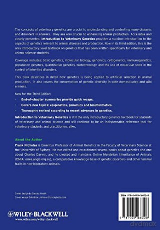 Introduction To Veterinary Genetics [KSIĄŻKA]