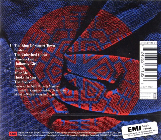 Marillion: Season's End [CD]