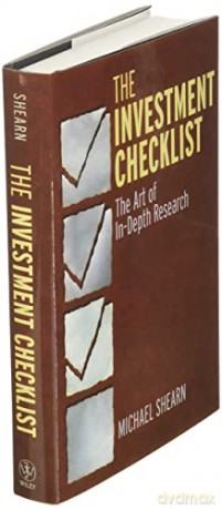 Investment Checklist - Michael Shearn [KSIĄŻKA]