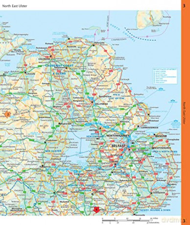 Ireland Handy Road Map - Collins Maps [KSIĄŻKA]