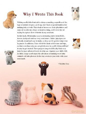 Irresistible Felted Baby Animals - Sachiko Susa [KSIĄŻKA]