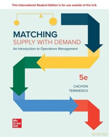 Ise Matching Supply With Demand An Int [KSIĄŻKA]