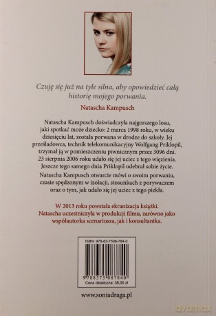 3096 Dni - Natascha Kampusch [KSIĄŻKA]