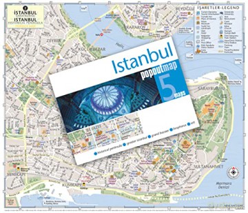 Istanbul Popout Map - Popout Maps [KSIĄŻKA]