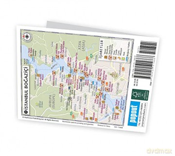 Istanbul Popout Map - Popout Maps [KSIĄŻKA]