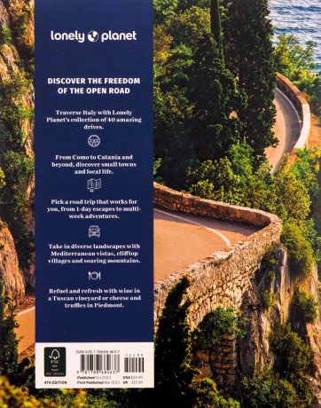 Italy Best Road Trips - Lonely Planet [KSIĄŻKA]