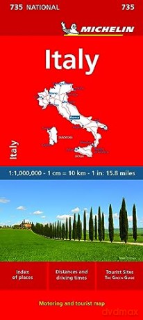 Italy Michelin National [KSIĄŻKA]