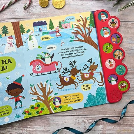 Its Noisy At The North Pole Sound Book [KSIĄŻKA]