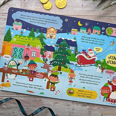 Its Noisy At The North Pole Sound Book [KSIĄŻKA]