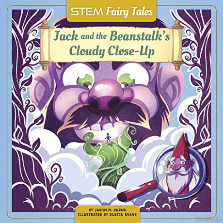 Jack And The Beanstalk S Cloudy Close-U - Jason M Burns [KSIĄŻKA]