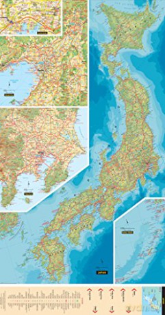 Japan Country Map [KSIĄŻKA]