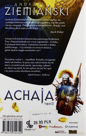 Achaja Tom II - Ziemiański A. [KSIĄŻKA]