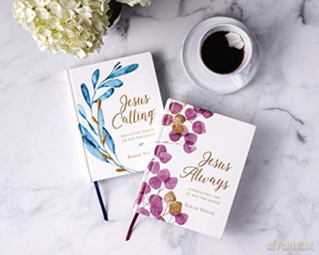 Jesus Calling Jesus Always Large Text Cl - Sarah Young [KSIĄŻKA]