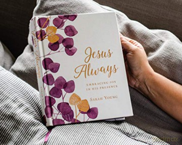 Jesus Calling Jesus Always Large Text Cl - Sarah Young [KSIĄŻKA]