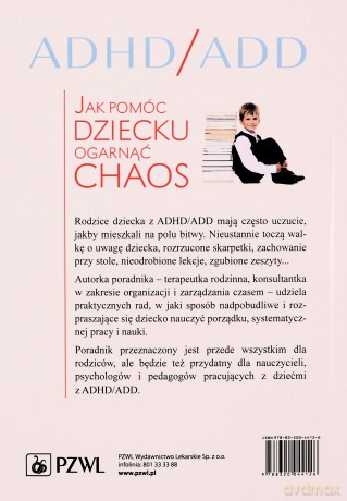 Adhd Add Jak Pomóc Dziecku - Carter Ch.R. [KSIĄŻKA]