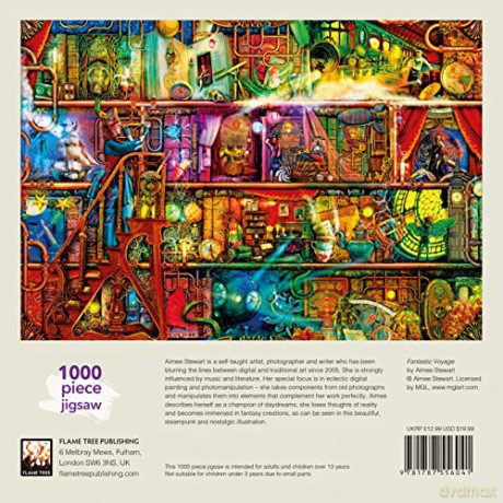 Jigsaw Aimee Stewart: Fantastic Voyage [KSIĄŻKA]