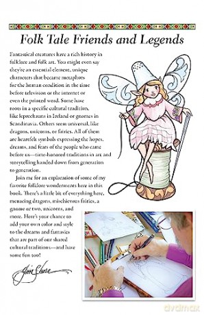 Jim Shore Fairies Unicorns Dragons Color - Jim Shore [KSIĄŻKA]