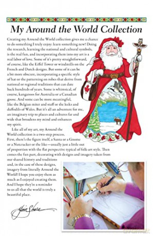 Jim Shore Santas Around/World Coloring B - Jim Shore [KSIĄŻKA]