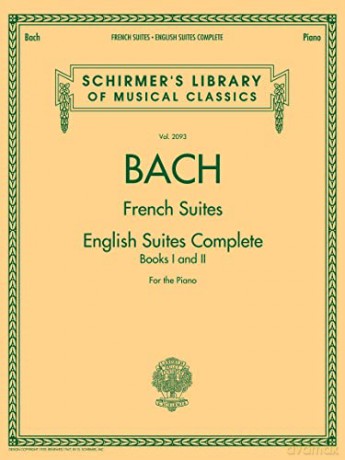 Johann Sebastian Bach French/English Sui [KSIĄŻKA]