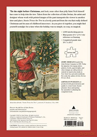 John Derian Paper Goods Santa Trims The - John Derian [KSIĄŻKA]