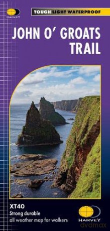 John O'groats Trail - Harvey Maps [KSIĄŻKA]