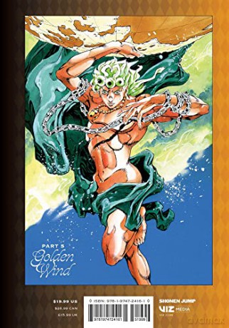 Jojos Bizarre Adventur/P5 Golden Wind V8 - Hirohiko Araki [KSIĄŻKA]